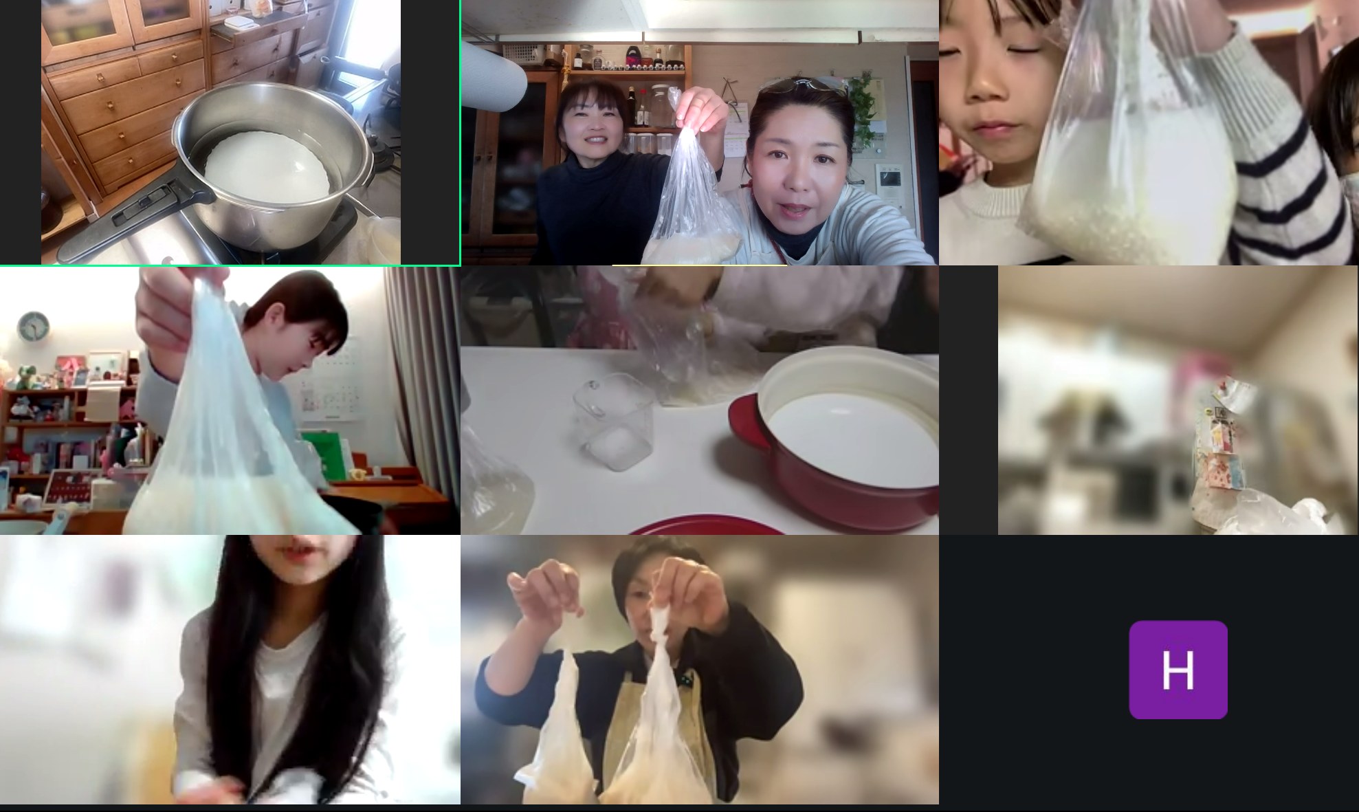 防災クッキング教室を開催しました！